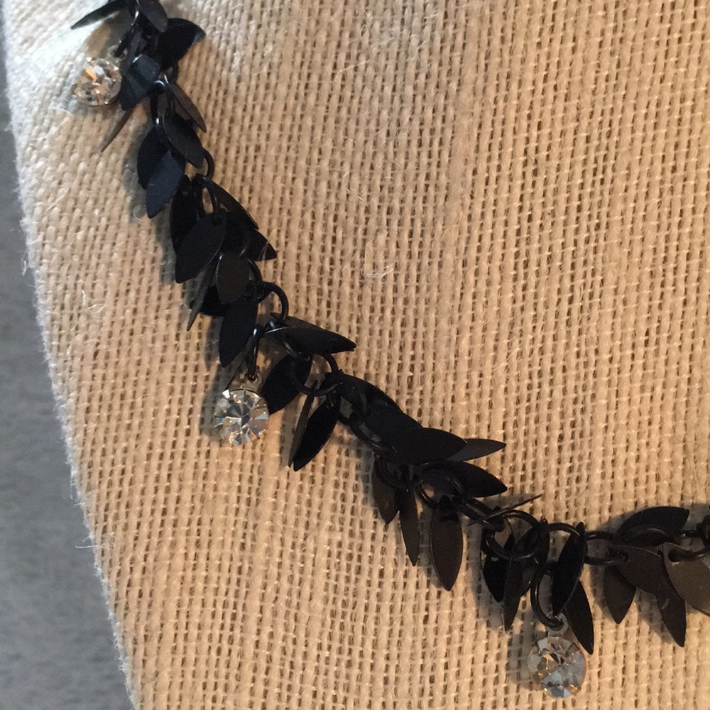 Feather and Crystal choker